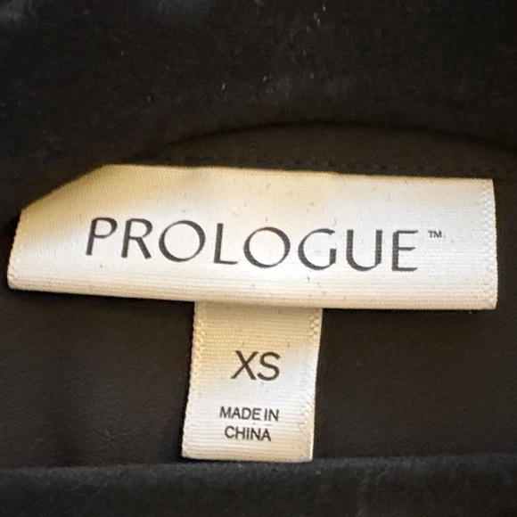 Prologue Bundle Of 2 Black Button Down Shirts-XS - Picture 5 of 10